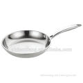 three layer stainless steel fry pan set